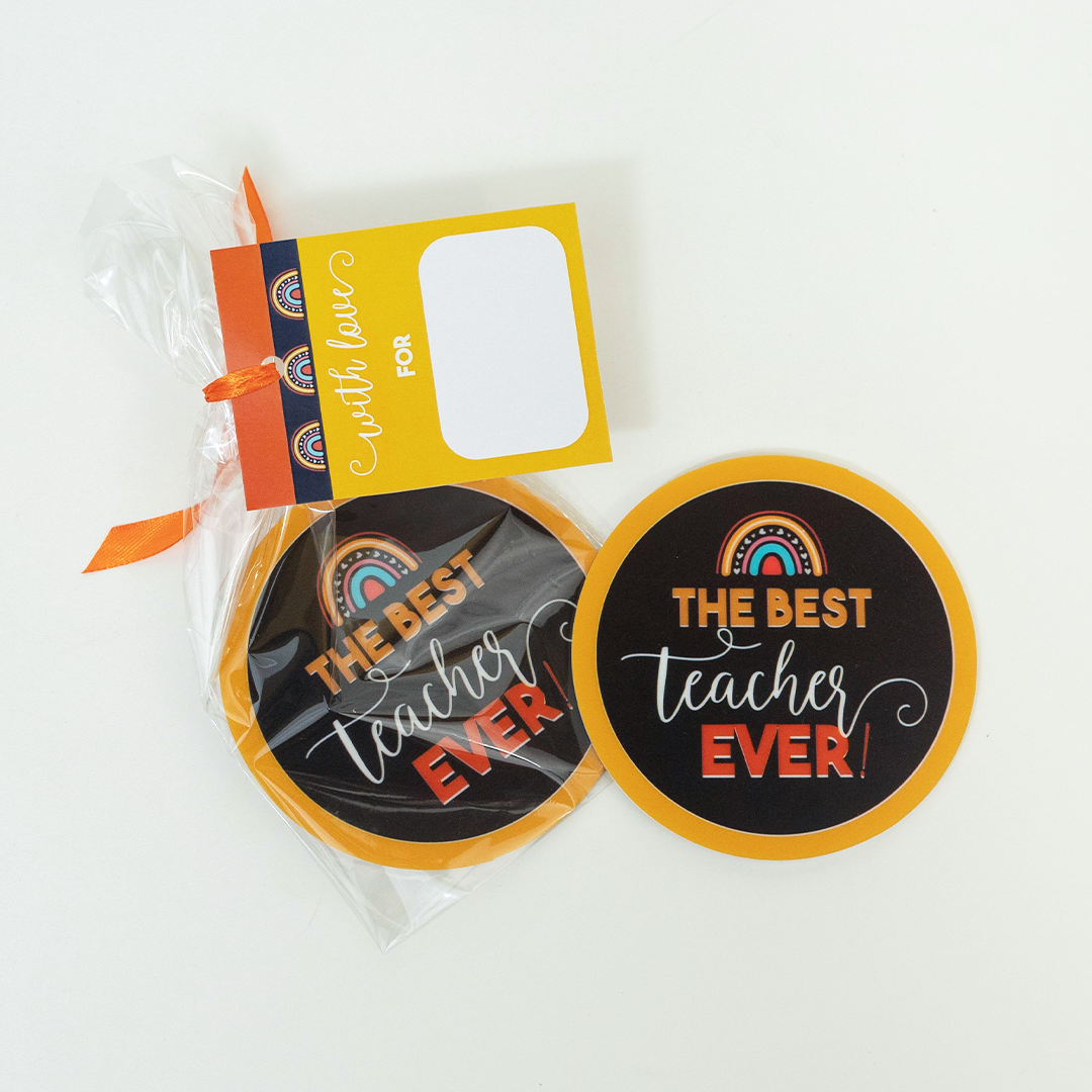 BEST TEACHER EVER COASTER - A