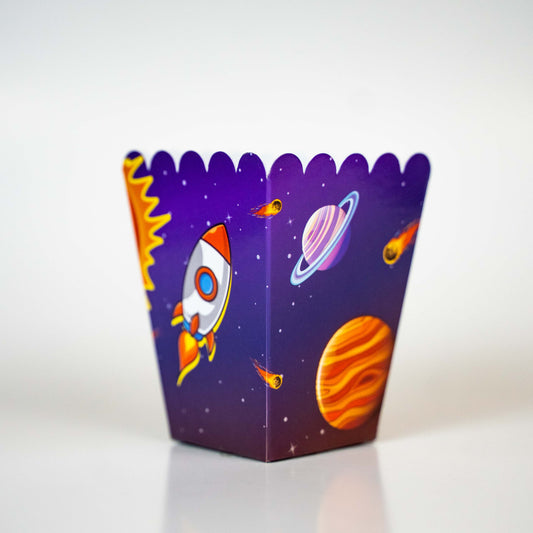 Astro Adventure Party Popcorn Boxes