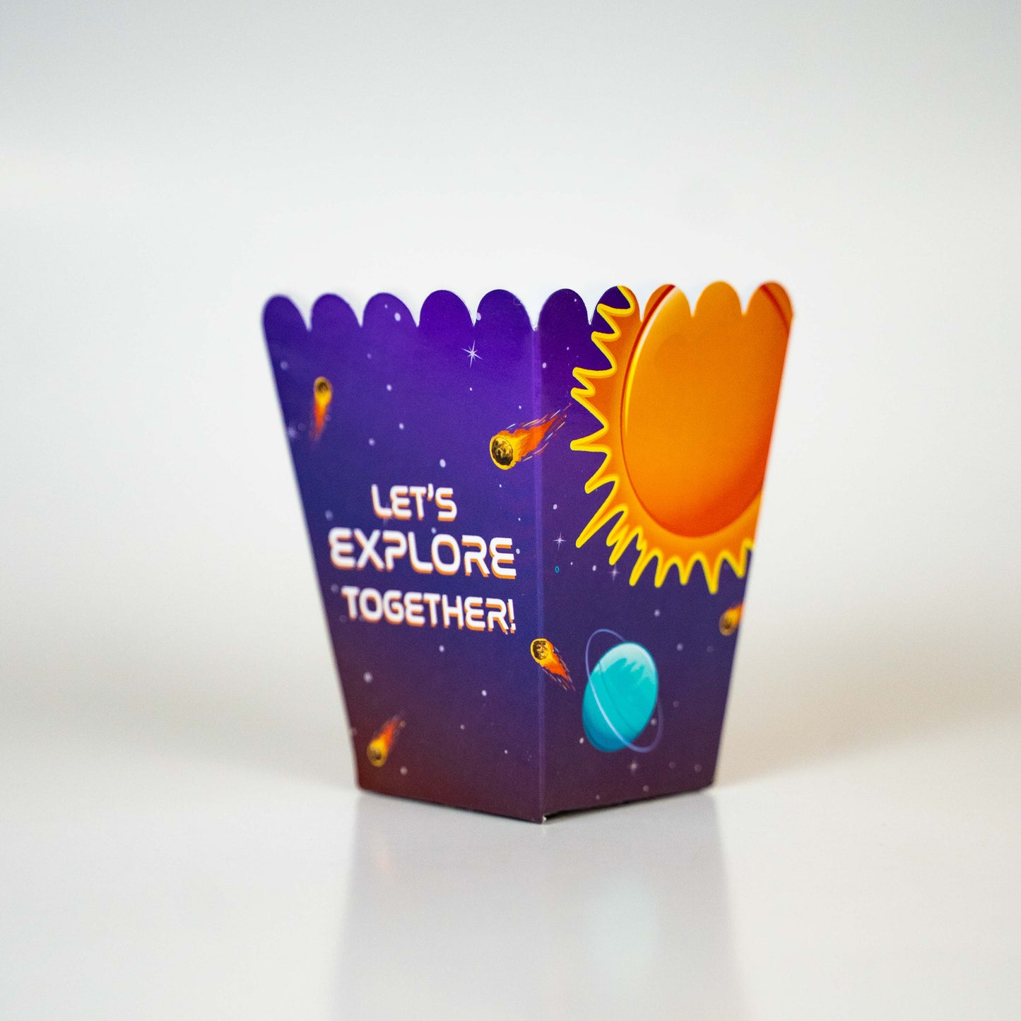Astro Adventure Party Popcorn Boxes