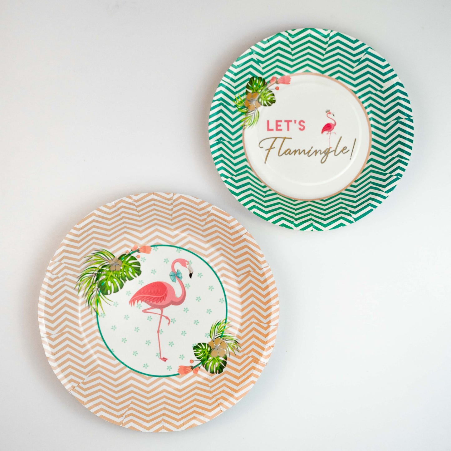 Flamingo Party Plates