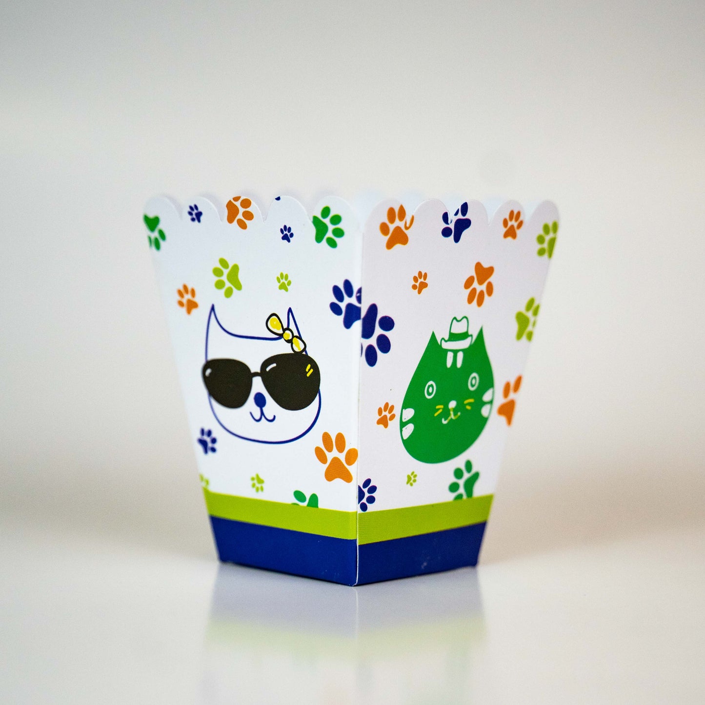Kitten Kaboodle Party Popcorn Boxes