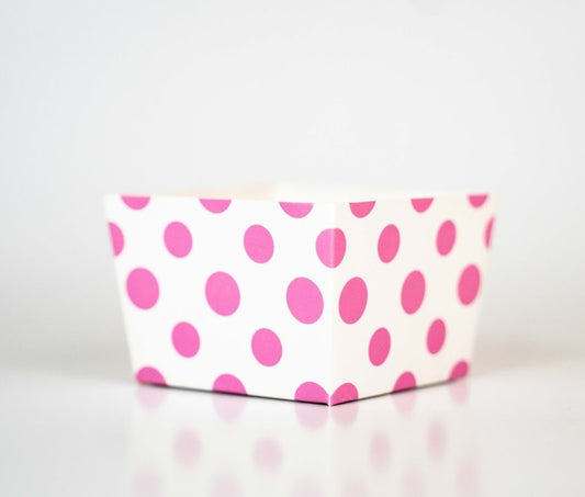 Light Pink Dots Party Snack Box