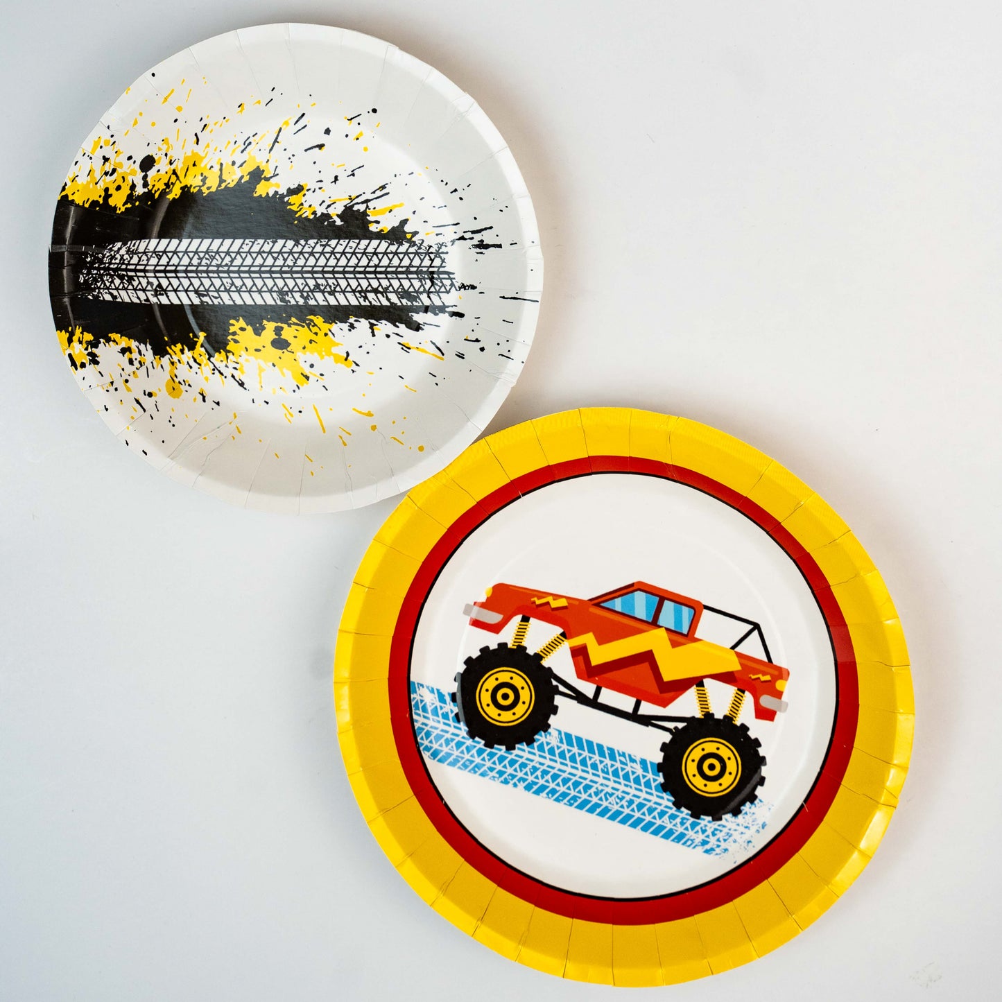 MONSTER TRUCKS PARTY PLATE - SMALL