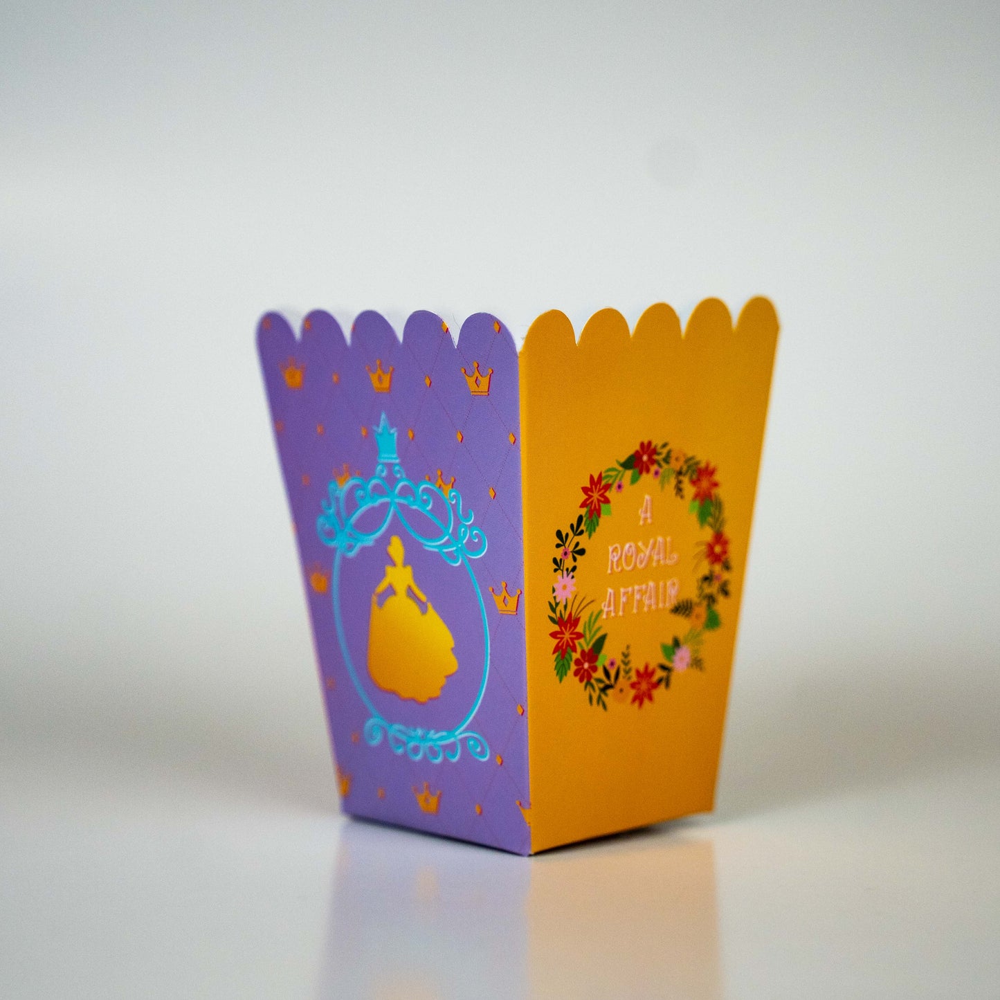 PRINCESS PARADISE PARTY POPCORN BOXES
