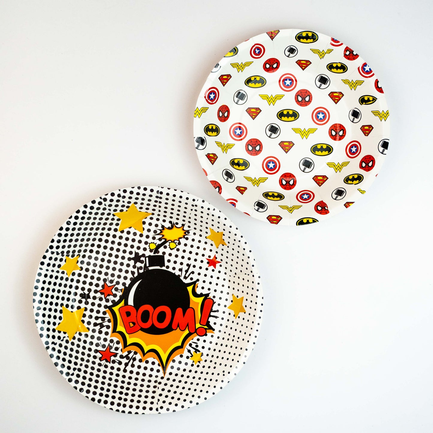 Super Heroes Party Plate
