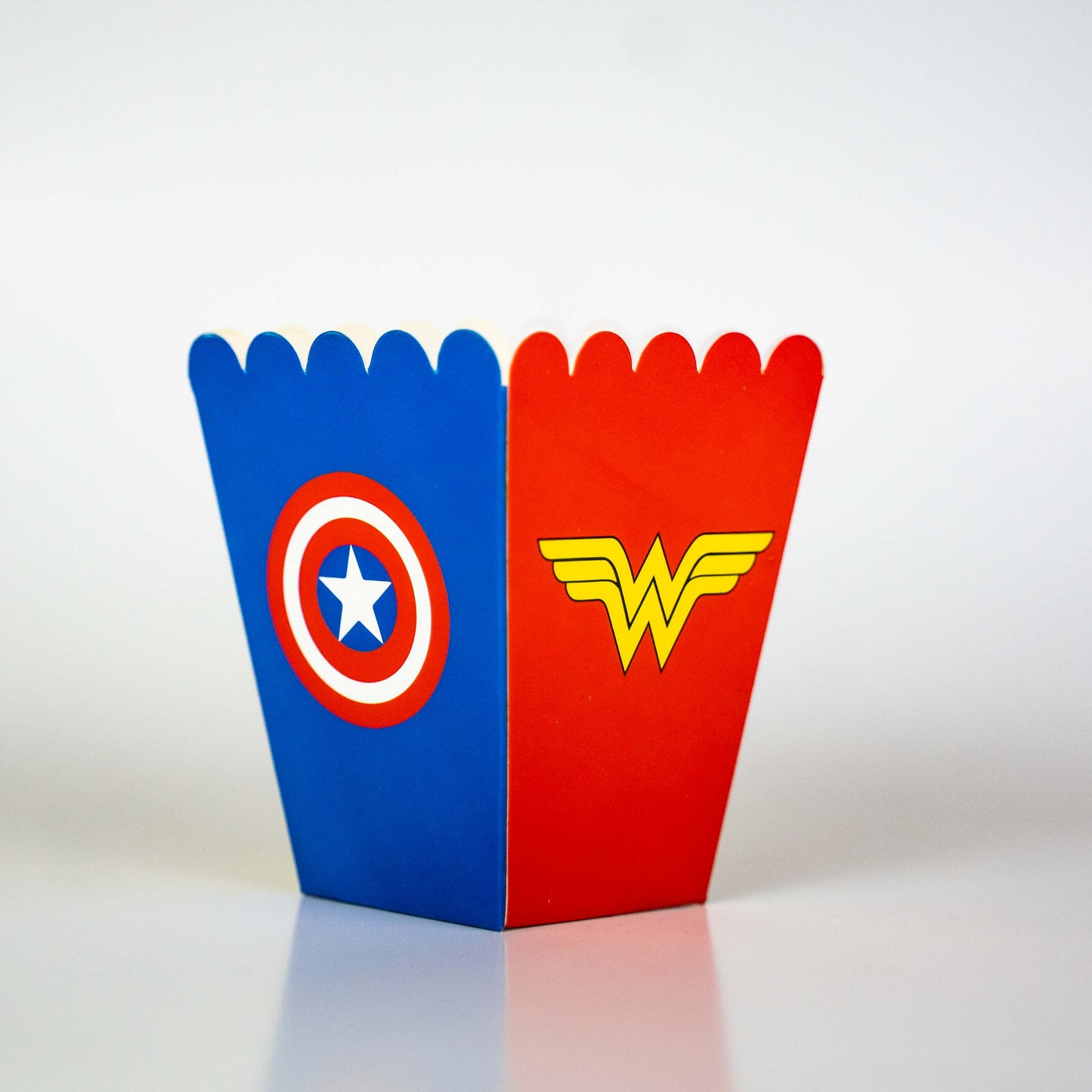 Super Heroes Party Popcorn Boxes