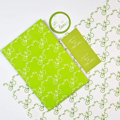 Bicycles Gift Wrapping Set