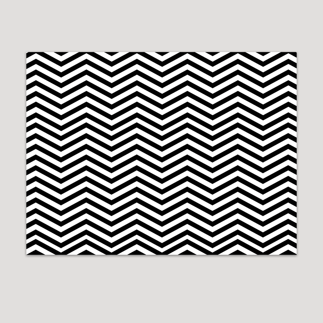 BLACK CHEVRON TABLE SHEET