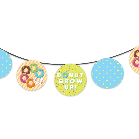 DONUTS PARTY BUNTINGS