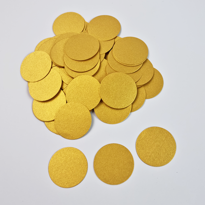 GOLD CIRCLES CONFETTI