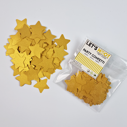 GOLD STARS CONFETTI