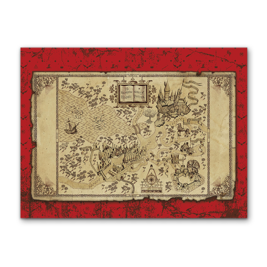 HARRY POTTER PACK OF 12 TABLE MATS