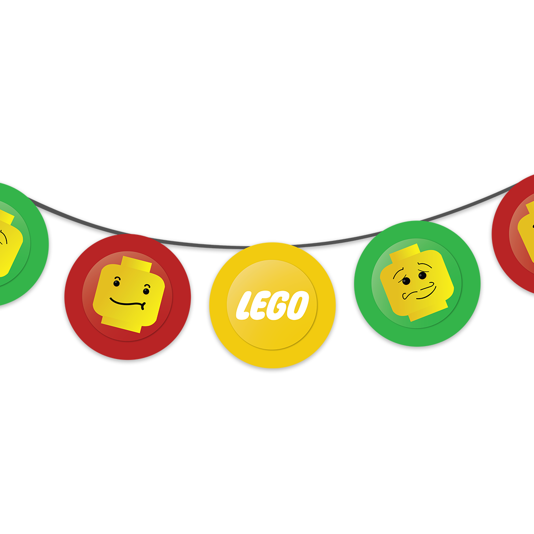 LEGO PARTY BUNTINGS