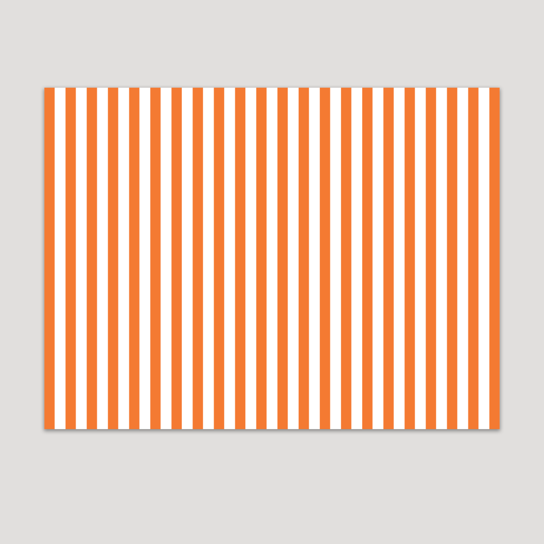 ORANGE STRIPES TABLE SHEET