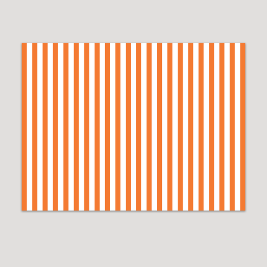 ORANGE STRIPES TABLE SHEET