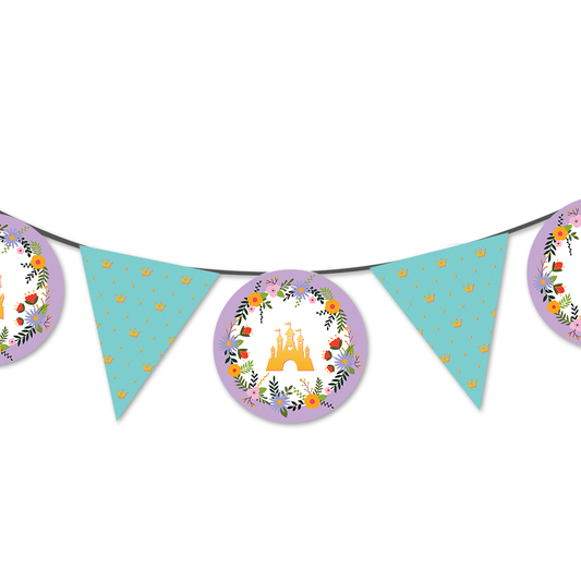 PRINCESS PARADISE PARTY BUNTINGS