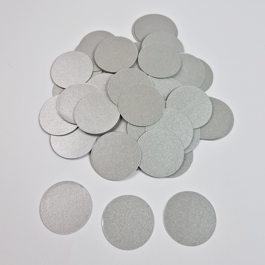 SILVER CIRCLES CONFETTI