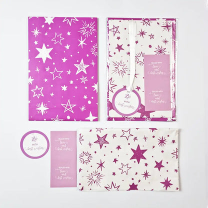 Starry Gift Wrapping Set