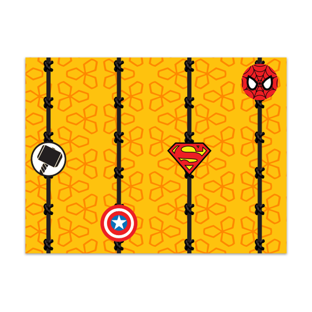 SUPER HEROES TABLE RUNNER