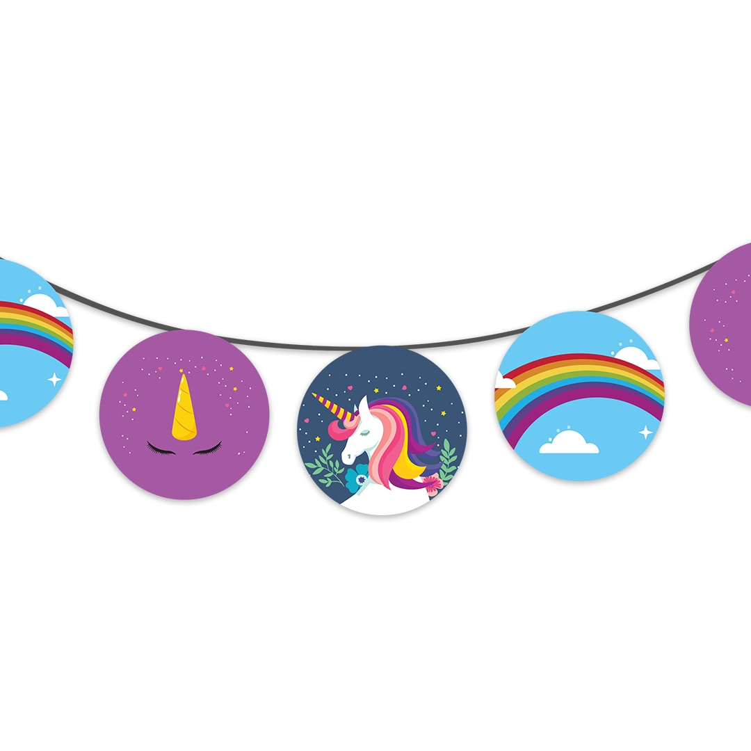 UNICORN PARTY BUNTINGS