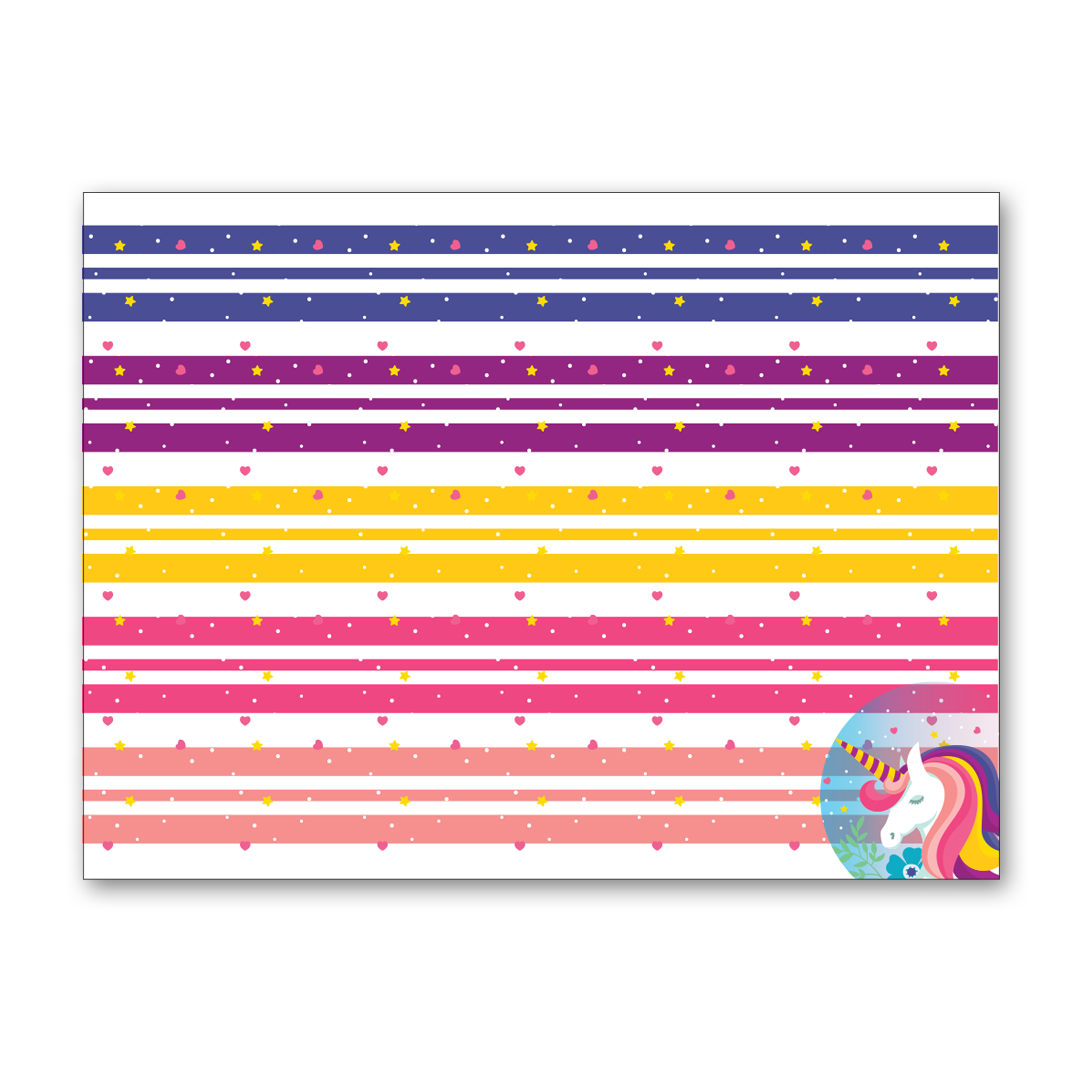 UNICORN PARTY TABLE MATS