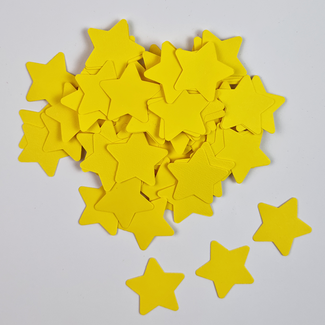 YELLOW STARS CONFETTI