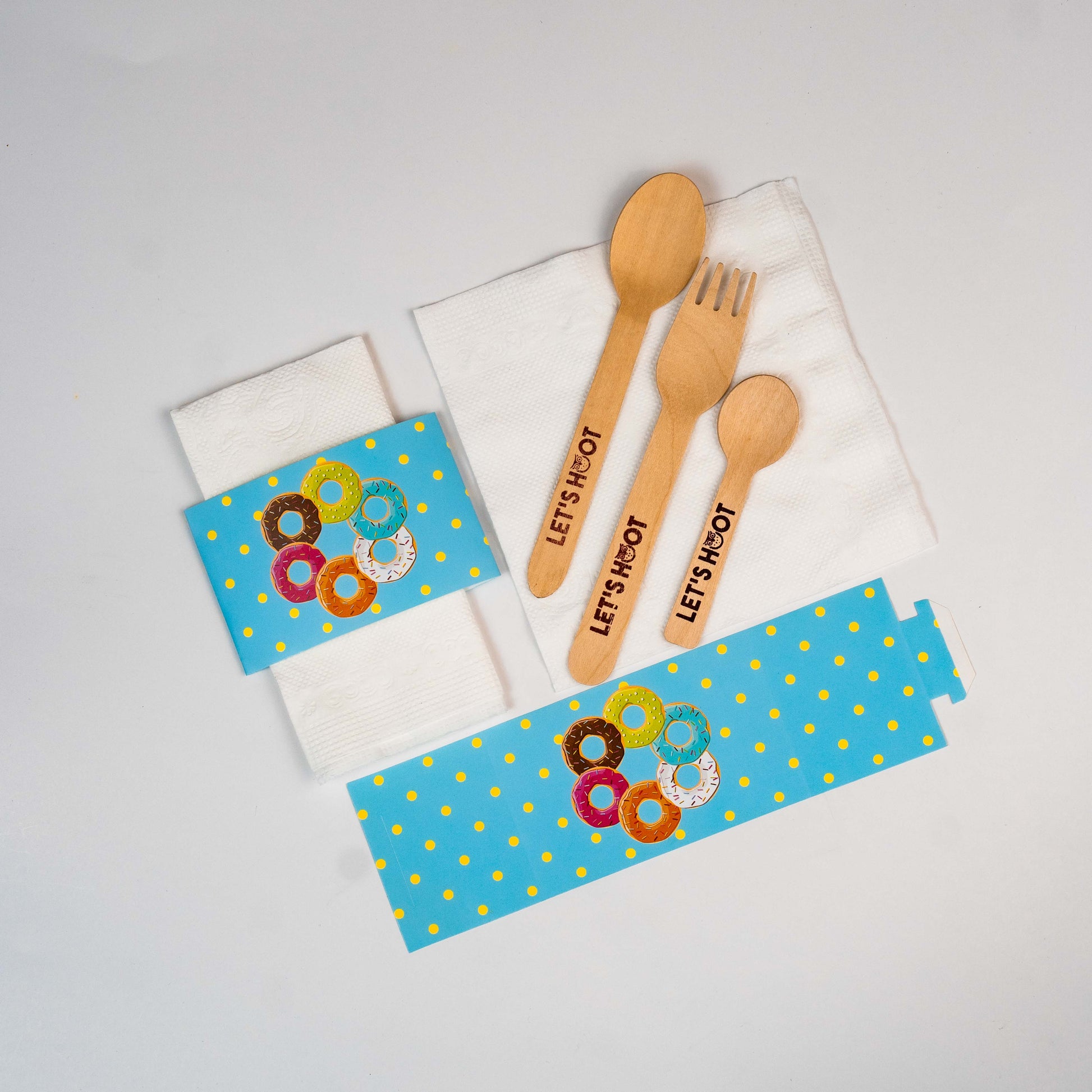 DOUNT NAPKIN HOLDERS WITH NAPKINS