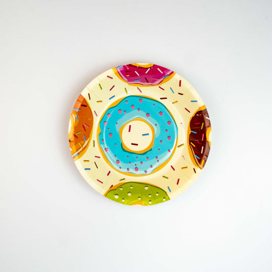 DONUTS PARTY PLATES - SMALL