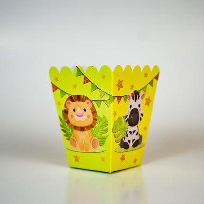 Jungle Safari Party Popcorn Boxes
