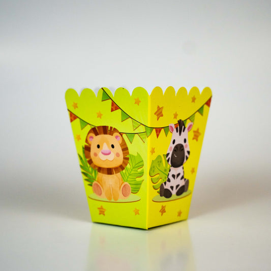Jungle Safari Party Popcorn Boxes