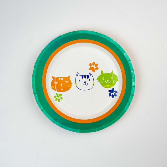 KITTEN KABOODLE PARTY PLATE - LARGE 