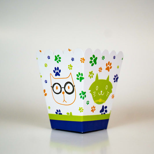 Kitten Kaboodle Party Popcorn Boxes