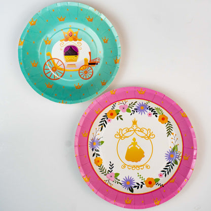 PRINCESS PARADISE PARTY PLATE - LARGE