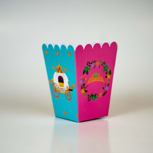 PRINCESS PARADISE PARTY POPCORN BOXES