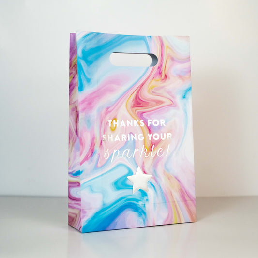 SPARKLE TIE & DYE PARTY FAVOUR BAGS
