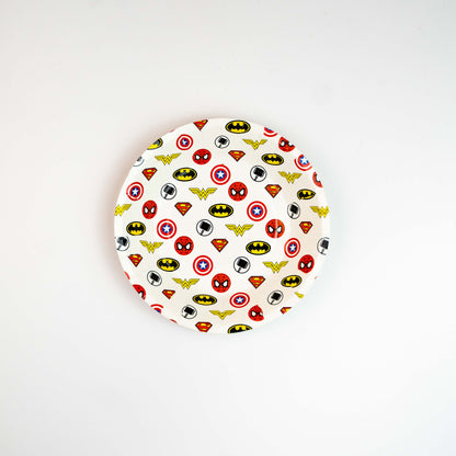 Super Heroes Party Plate