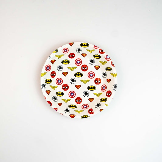 Super Heroes Party Plate