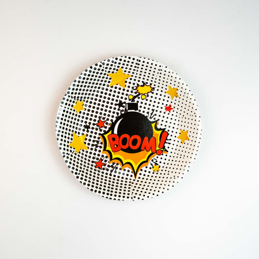 Super Heroes Party Plate 