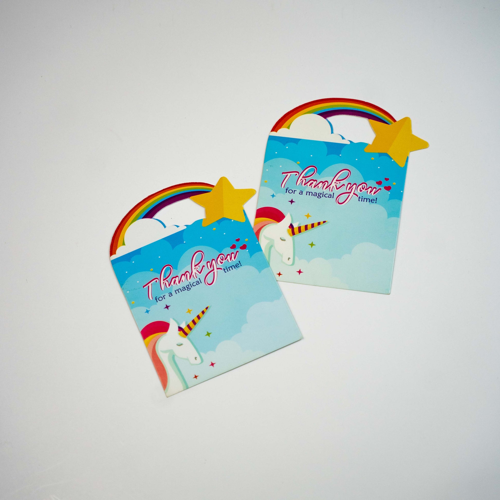 Unicorn Party Thank You Cards